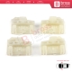 4 Pieces Window Regulator Repair Guide Clips Front Doors for Audi A4 B5 VW Polo 6N Passat B5 3B Skoda Superb MK1 8D0837462