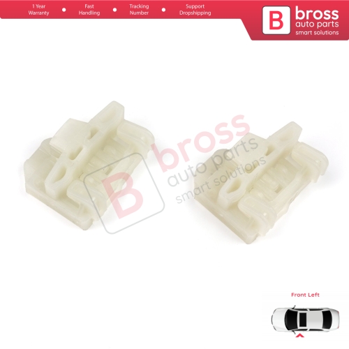 Window Regulator Repair Guide Clips Front Left for Audi A4 B5 VW Polo 6N Passat B5 3B Skoda Superb MK1 8D0837461