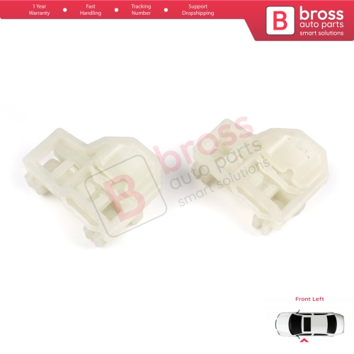 Window Regulator Repair Guide Clips Front Left for Audi A4 B5 VW Polo 6N Passat B5 3B Skoda Superb MK1 8D0837461