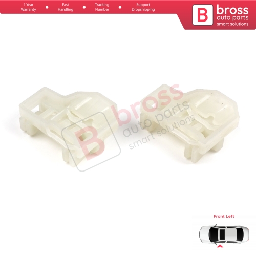 Window Regulator Repair Guide Clips Front Left for Audi A4 B5 VW Polo 6N Passat B5 3B Skoda Superb MK1 8D0837461