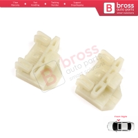 Window Regulator Repair Guide Clips Front Right for Audi A4 B5 VW Polo 6N Passat B5 3B Skoda Superb MK1 8D0837462