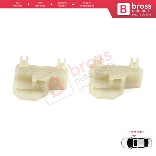 Window Regulator Repair Guide Clips Front Right for Audi A4 B5 VW Polo 6N Passat B5 3B Skoda Superb MK1 8D0837462