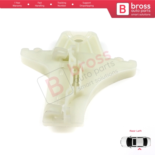 Window Regulator Repair Clips Rear Left Door for VW Jetta Golf MK5 A5 1K R32 GTI Rabbit Plus 5M1 1K4839461