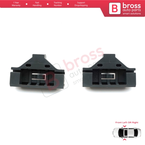 Window Regulator Repair Clips for VW Polo 3 6N Lupo 6E Seat Cordoba Ibiza 6K Arosa 6H1 3-Door HB Coupe Van 6N3837401 6N3837402