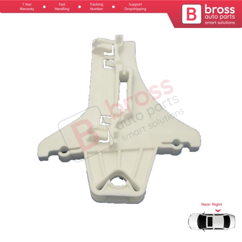 Window Regulator Repair Clips Rear Right Door for VW Jetta Golf MK5 A5 1K R32 GTI Rabbit Plus 5M1 1K5839462
