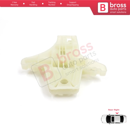 Window Regulator Repair Clips Rear Right Door for VW Jetta Golf MK5 A5 1K R32 GTI Rabbit Plus 5M1 1K5839462