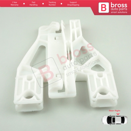 Window Regulator Repair Clips Rear Right for Audi A4 S4 B8 8K 2008-2015 A1 MK1 8X Q5 SQ5 8R 4/5 Door