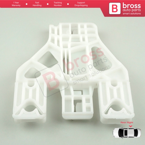 Window Regulator Repair Clips Rear Right for Audi A4 S4 B8 8K 2008-2015 A1 MK1 8X Q5 SQ5 8R 4/5 Door