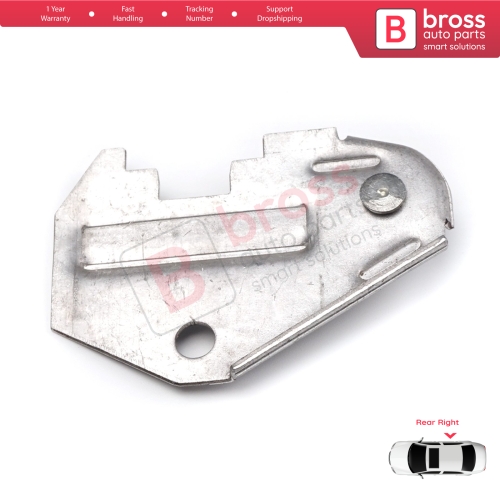 Window Regulator Clip Metal Connection Sheet Rear Right for Vauxhall Opel Vectra B Mercedes W210 S210 Saab 9-3 900 