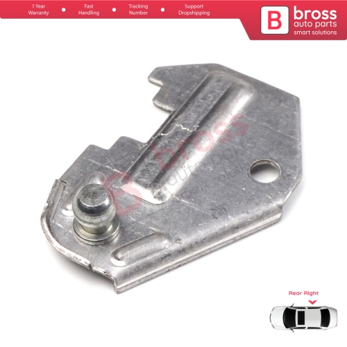 Window Regulator Clip Metal Connection Sheet Rear Right for Vauxhall Opel Vectra B Mercedes W210 S210 Saab 9-3 900 
