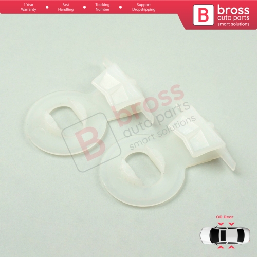 Window Regulator Glass Holder Clips for Renault Clio 3 Laguna 2 Espace 4 Vel Satis Peugeot 207 307 308 CC Citroen C3 Pluriel 8200006887 