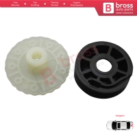 Tailgate Hatch Window Regulator Pulley Inner Gear Set for Land Rover Freelander MK1 L314 LN 1997-2006 3/5 Door CVH101150