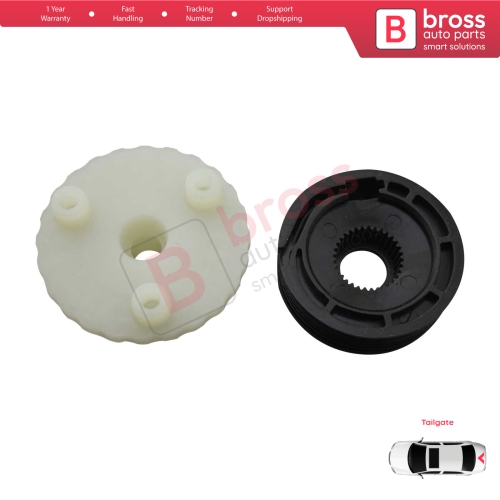 Tailgate Hatch Window Regulator Pulley Inner Gear Set for Land Rover Freelander MK1 L314 LN 1997-2006 3/5 Door CVH101150