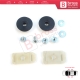 Window Regulator Glass Rail Mount Bracket Sash Clips Set for Mercedes C Class W203 S203 CL203 CLC 2037200114