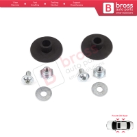 2 Sets Window Regulator Glass Rail Mount Bracket for Mercedes C Class W203 S203 CL203 CLC 2037200114