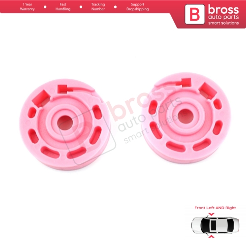 Window Regulator Repair Wheel Pulley Set Front 824802R020 813102R030 for Hyundai I30 FD MK1 4/5 Door