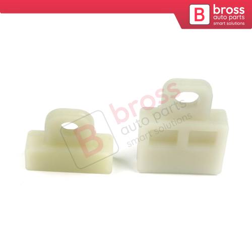 2 Types Power and Manual Window Regulator Glass Channel Slider Sash Connector Clips for Toyota
