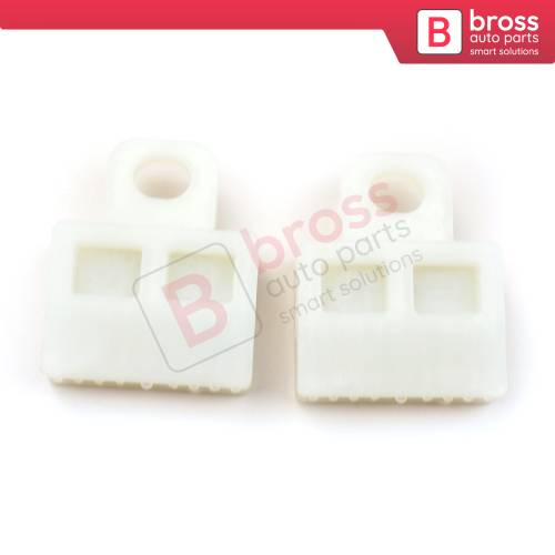 2 Pieces Window Regulator Glass Channel Slider Sash Connector Clips for Toyota