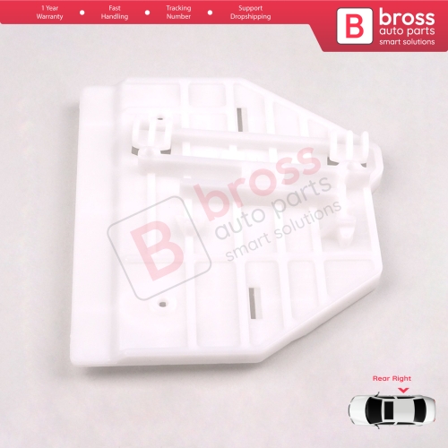 Window Regulator Repair Clips Rear Right Door for Audi A6 C6 S6 4F 4F2 4F5 2004-2011 4/5 Door 4F0839462