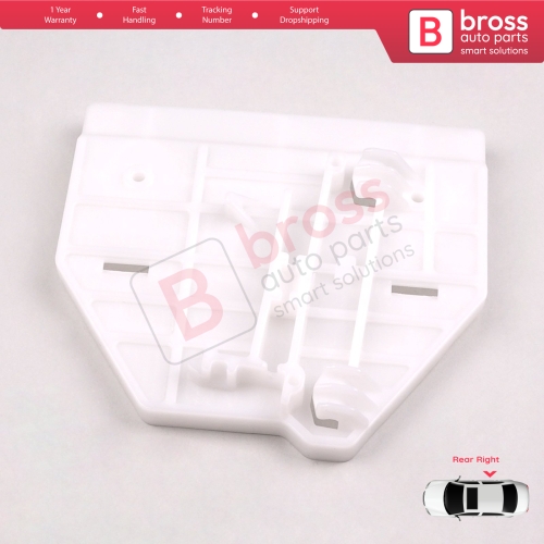 Window Regulator Repair Clips Rear Right Door for Audi A6 C6 S6 4F 4F2 4F5 2004-2011 4/5 Door 4F0839462