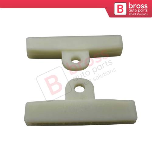 2 Pieces Window Regulator Glass Channel Slider Sash Connector Clips for Toyota Type 1