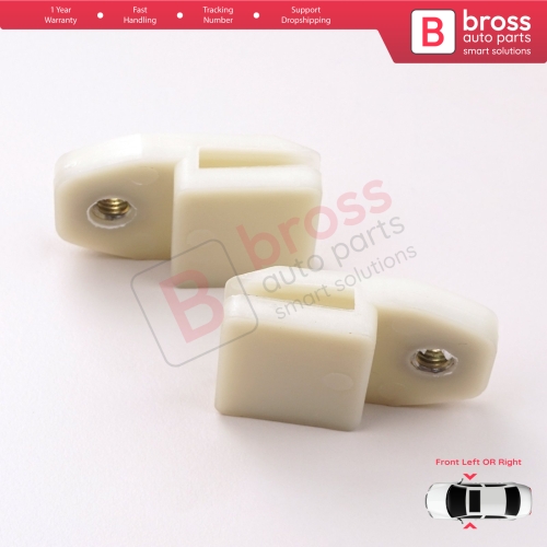 Door Window Glass Holder Connector Sash Clips For Mitsubishi Lancer Outlander Honda Civic Accord CR-V Jazz Fit Acura 1988-2015