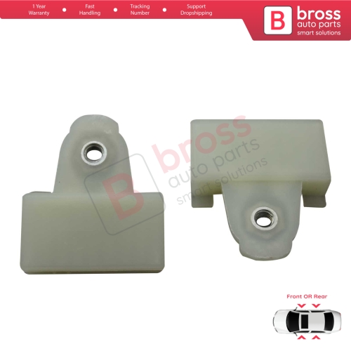 Door Window Glass Holder Connector Sash Clips For Pontiac Grand Am Sunfire 1995-2005 Oldsmobile Alero Cutlass MK6 Chevrolet Cavalier Malibu 22689012