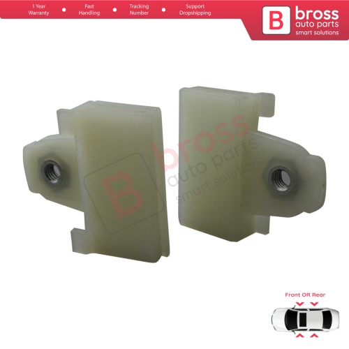 Door Window Glass Holder Connector Sash Clips For Pontiac Grand Am Sunfire 1995-2005 Oldsmobile Alero Cutlass MK6 Chevrolet Cavalier Malibu 22689012