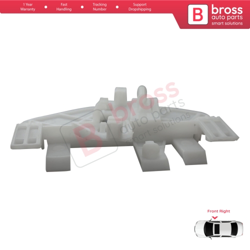 Power Window Regulator Repair Clips Bracket Front Right for Jeep Liberty MK1 KJ 2006-2007 Facelift 4589268AD