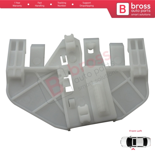 Power Window Regulator Repair Clips Bracket Front Left for Jeep Liberty MK1 KJ 2006-2007 Facelift 4589265AB