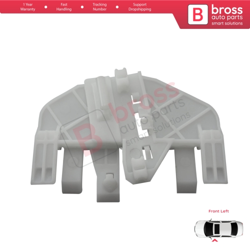 Power Window Regulator Repair Clips Bracket Front Left for Jeep Liberty MK1 KJ 2006-2007 Facelift 4589265AB