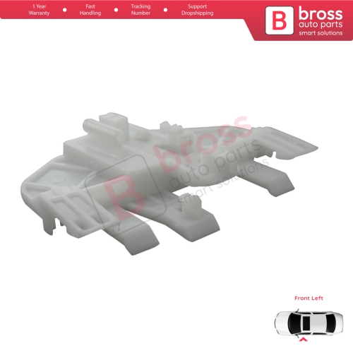 Power Window Regulator Repair Clips Bracket Front Left for Jeep Liberty MK1 KJ 2006-2007 Facelift 4589265AB