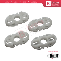 4 Pieces Window Regulator Sliding Pivot Guide Jaw Set for Ford Transit MK5 6 7 EY FY TT9 1994-2014