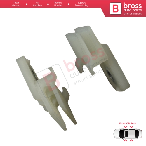 Door Window Glass Holder Connector Sash Clips For Isuzu Chevrolet D-Max MK1 RA RC Holden Rodeo Colorado GMC Canyon