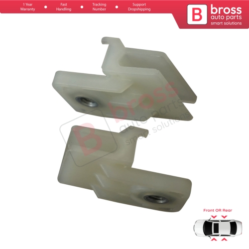 Door Window Glass Holder Connector Sash Clips For Isuzu Chevrolet D-Max MK1 RA RC Holden Rodeo Colorado GMC Canyon