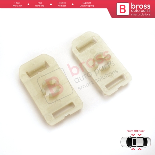 Window Regulator Glass Rail Mount Bracket Sash Clips for Mercedes C Class W203 S203 CL203 CLC 2037200114