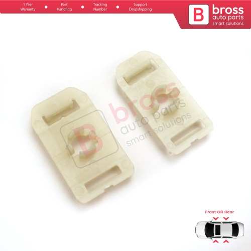 2 Pieces Window Regulator Repair Sash Clips For Mercedes W203 C Class C230 C240 C320 C55 AMG C32 AMG