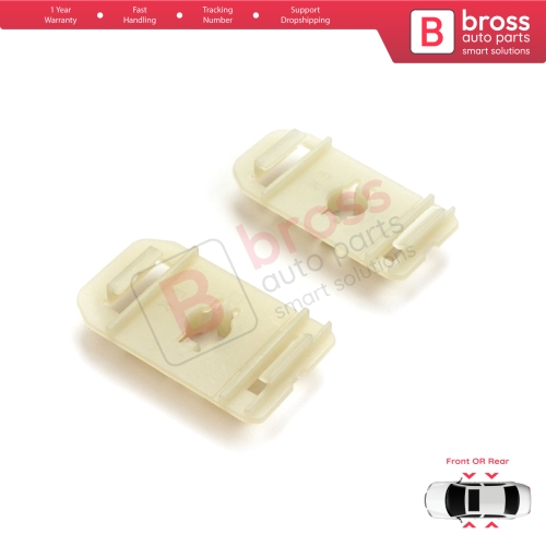 2 Pieces Window Regulator Repair Sash Clips For Mercedes W203 C Class C230 C240 C320 C55 AMG C32 AMG