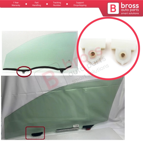 Door Window Glass Holder Connector Sash Clips For Toyota Corolla 4Runner N18 Verso Cruiser Hiace RAV 4 Picnic Lexus CT