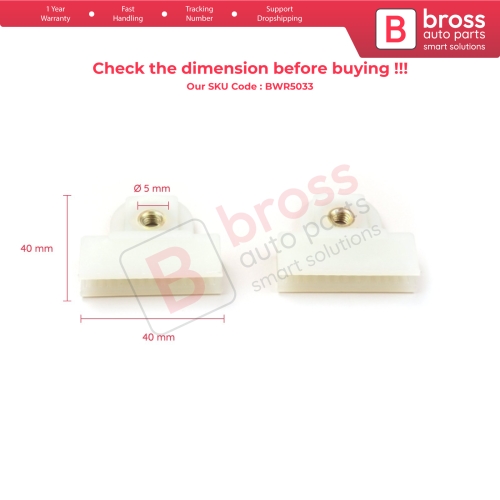 Door Window Glass Holder Connector Sash Clips For Toyota Corolla 4Runner N18 Verso Cruiser Hiace RAV 4 Picnic Lexus CT