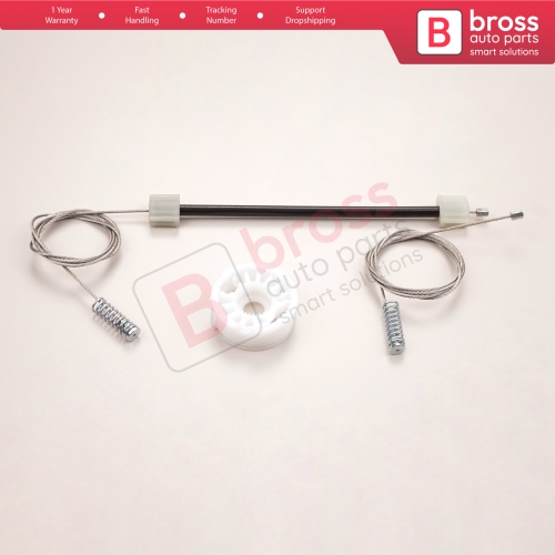 Window Regulator Repair Kit Rear Right for BMW 5 Series E60 E61 2003-2010 4/5 Door 51357184746
