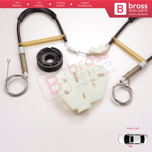 Window Regulator Repair Kit Front Left for Ford Escort MK6 1995-2002 Orion MK3 4/5 Door 91ABA23201
