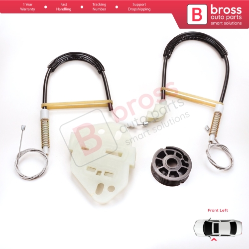 Window Regulator Repair Kit Front Left for Ford Escort MK6 1995-2002 Orion MK3 4/5 Door 91ABA23201