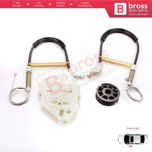 Window Regulator Repair Kit Front Left for Ford Escort MK6 1995-2002 Orion MK3 4/5 Door 91ABA23201