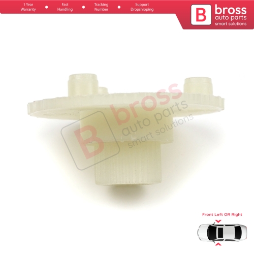 Window Regulator Motor Cog Roller Gear for Ford Fiesta MK5 MK6 JH JD 2002-2008 Fusion JU KA MK1 RB Fiat Stilo 192 2/3 Door
