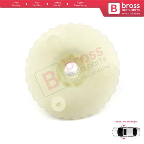 Window Regulator Motor Cog Roller Gear for Ford Fiesta MK5 MK6 JH JD 2002-2008 Fusion JU KA MK1 RB Fiat Stilo 192 2/3 Door