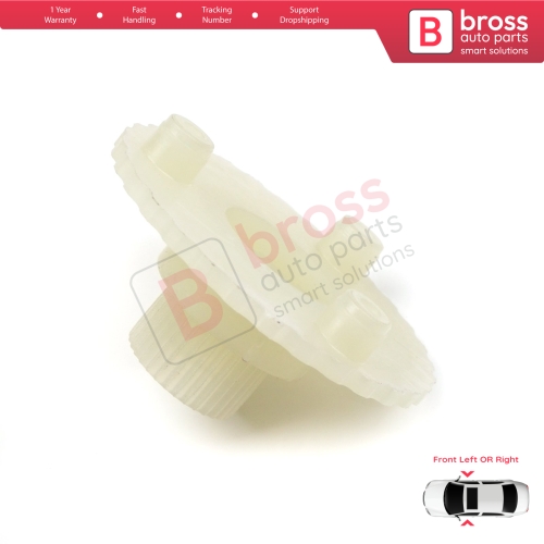 Window Regulator Motor Cog Roller Gear for Ford Fiesta MK5 MK6 JH JD 2002-2008 Fusion JU KA MK1 RB Fiat Stilo 192 2/3 Door