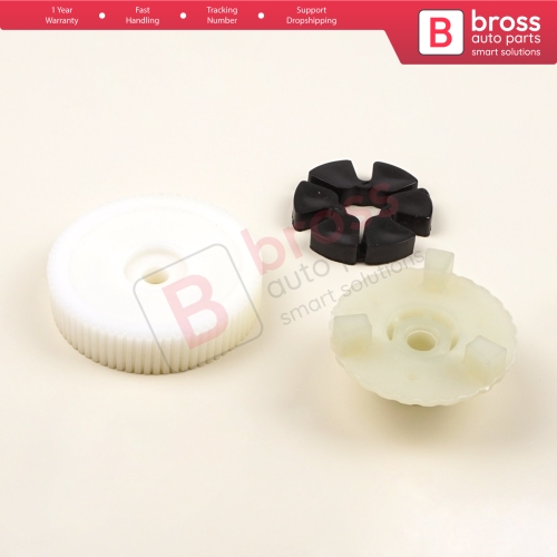 Window Regulator Motor Cog Roller Gear Repair Set for DAF Truck CF65 CF75 CF85 XF95 XF105 2001-2013 1779727 1779728