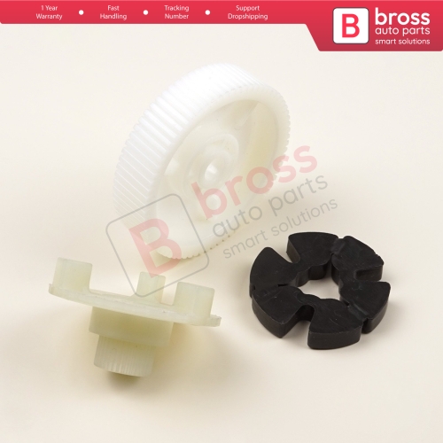Window Regulator Motor Cog Roller Gear Repair Set for DAF Truck CF65 CF75 CF85 XF95 XF105 2001-2013 1779727 1779728