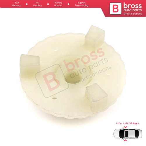 Window Regulator Motor Cog Roller Gear for DAF Truck CF65 CF75 CF85 XF95 XF105 2001-2013 1779727 1779728